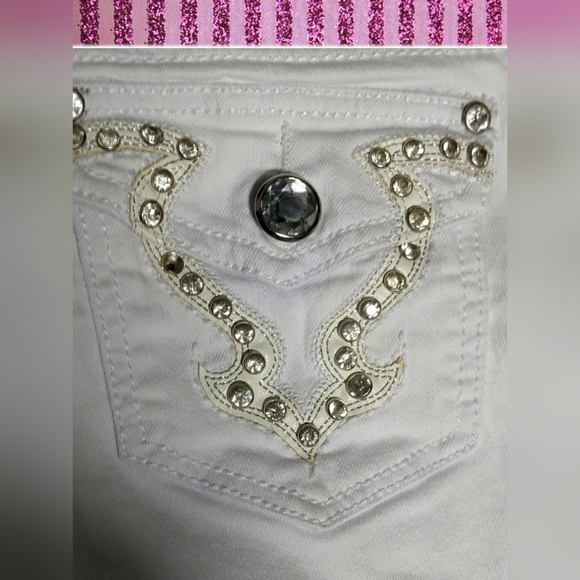 Women's white jeans - Picture 6 of 7